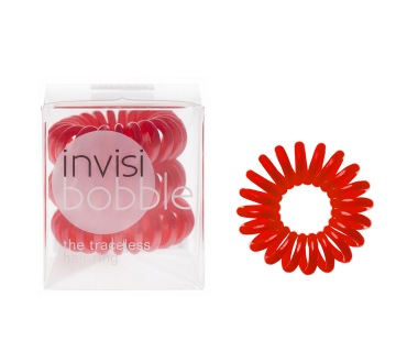 Invisibobble Raspberry Red - červená (3ks) gumička na vlasy - červená