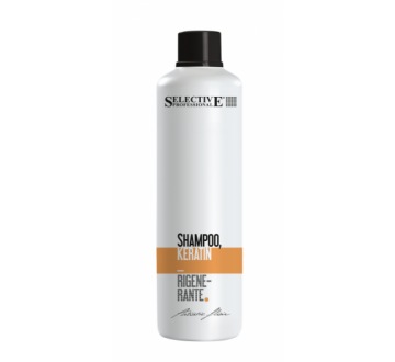 SHAMPOO KERATIN (1000ml) šampon na suché a poškozené vlasy obohacený o keratin
